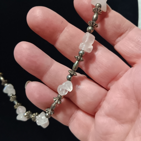 Rose Quartz Necklace - Picture 2 of 2